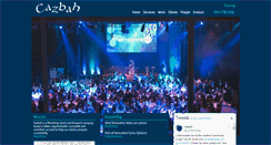 Desktop Screenshot of cazbah.biz